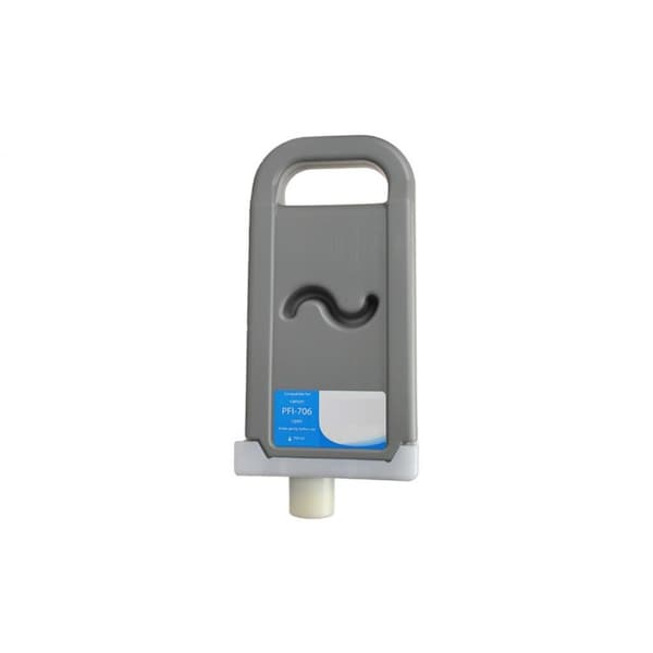 Cig WF Non-OEM New Cyan Wide Format Ink Cartridge for Canon PFI-706 6682B001AA WCPFI706C - main